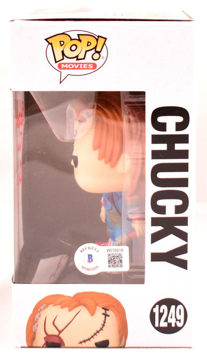 Ed Gale Signed Chucky Funko Pop Figurine #1249