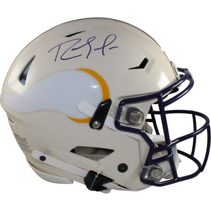 Randy Moss Autographed Minnesota Vikings Full Size SpeedFlex Retro Helmet