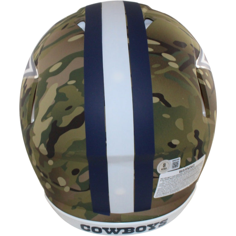 DeMarcus Ware Signed Dallas Cowboys Full Size Authentic Camo Helmet