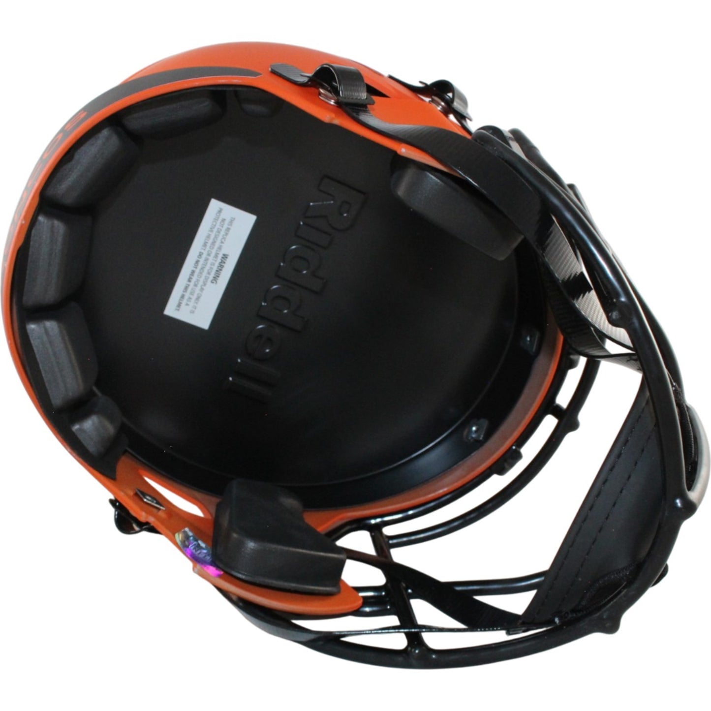 John Elway Signed Denver Broncos Full Size Replica Rave Helmet BAS Witnessed