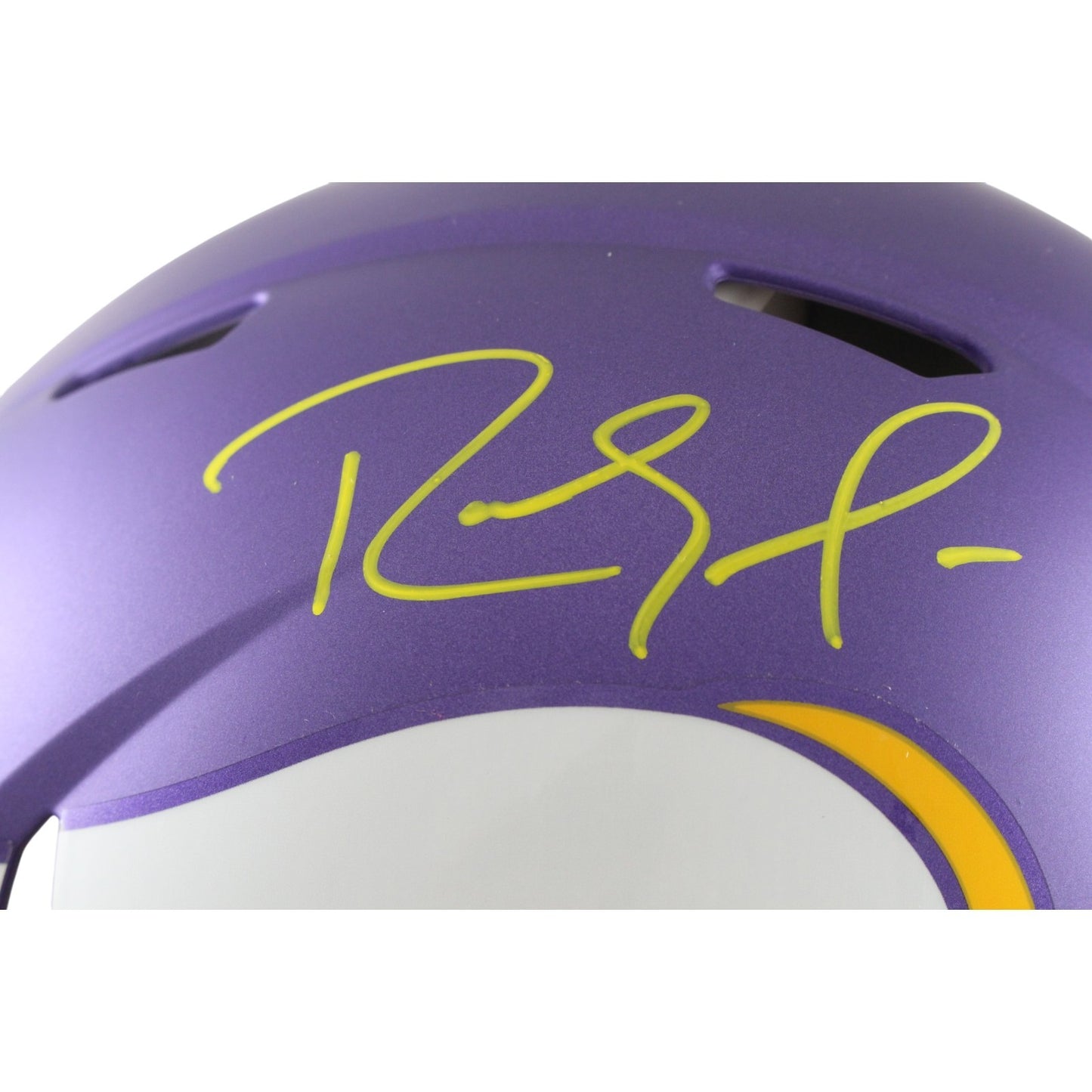 Randy Moss Signed Minnesota Vikings Full Size Authentic Tribute Helmet