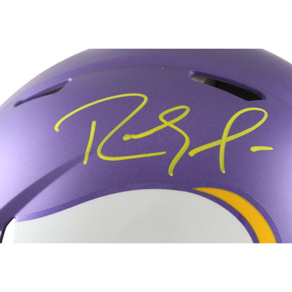 Randy Moss Signed Minnesota Vikings Full Size Authentic Tribute Helmet