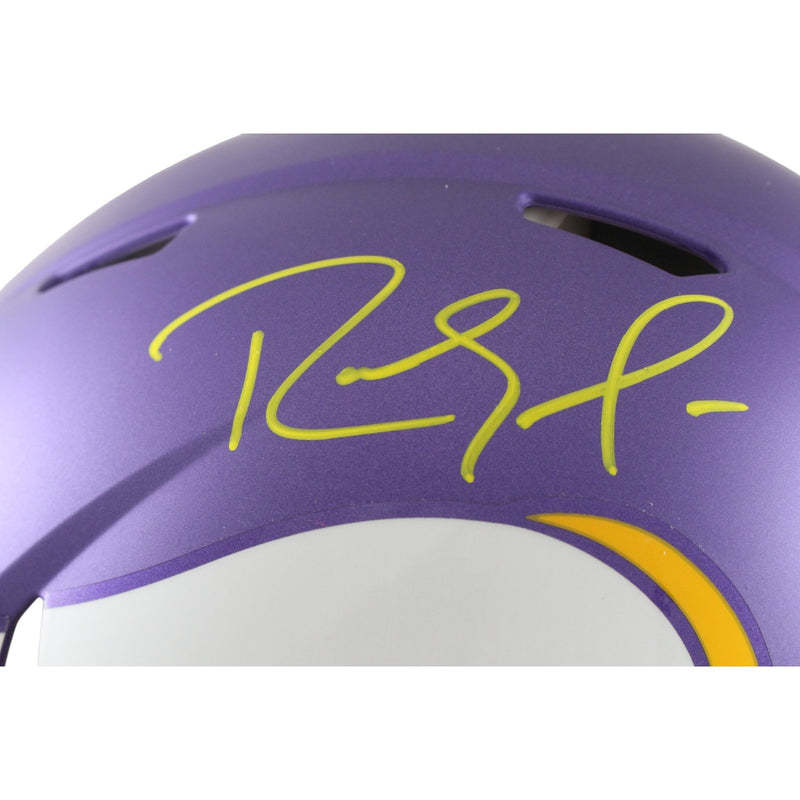 Randy Moss Signed Minnesota Vikings Full Size Authentic Tribute Helmet