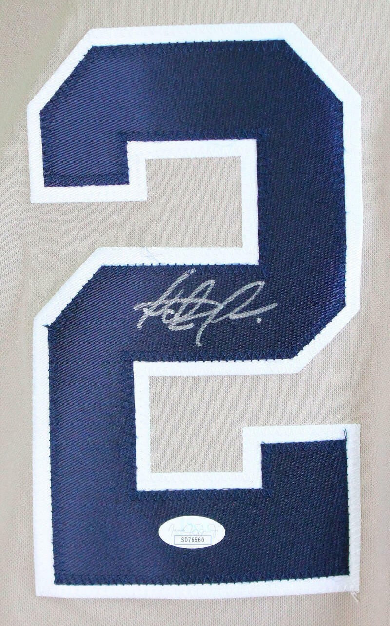 Fernando Tatis Jr. Autographed San Diego Padres Sand Majestic Jersey