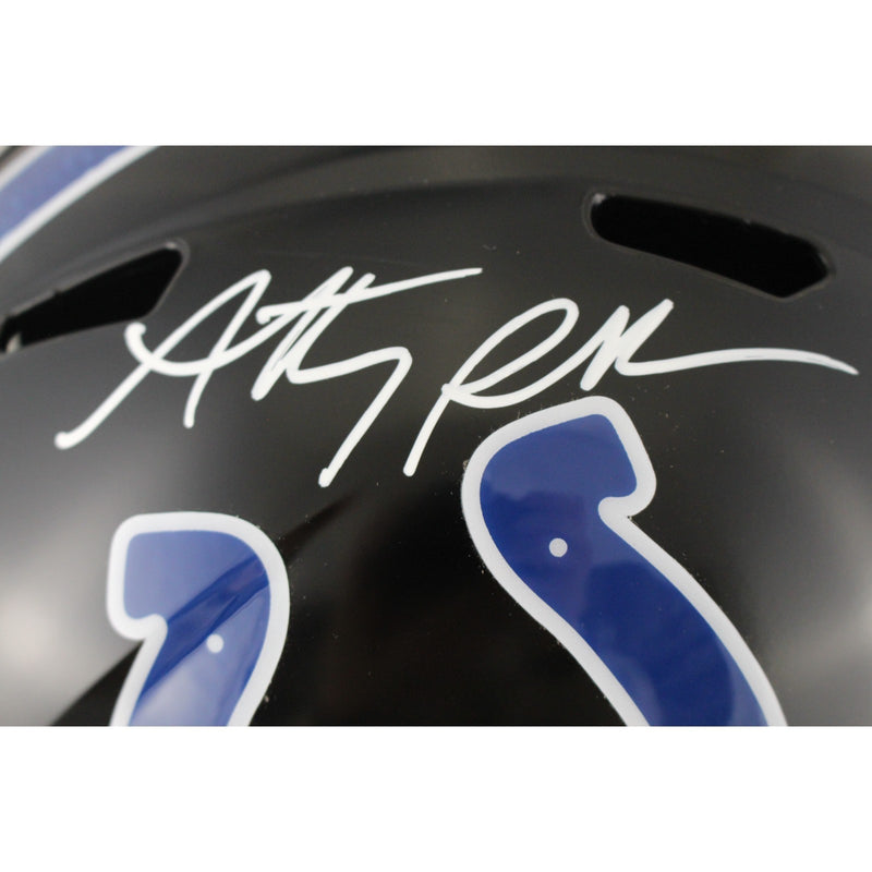 Anthony Richardson Autographed Indianapolis Colts Full Size Alternate Helmet