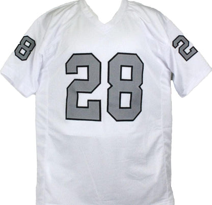 Josh Jacobs Signed Las Vegas Raiders White Color Rush Custom Jersey