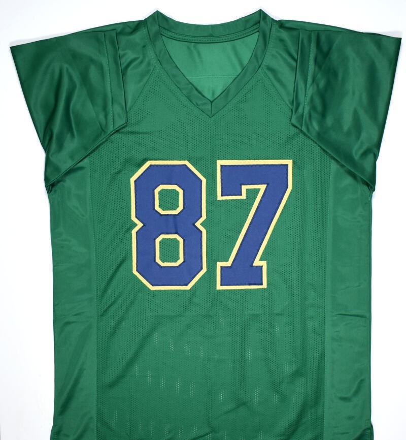 Michael Mayer Signed Notre Dame Style Green Jersey