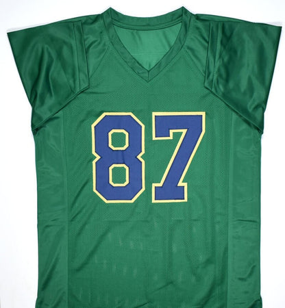 Michael Mayer Signed Notre Dame Style Green Jersey