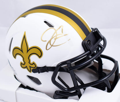 Derek Carr Signed New Orleans Saints Lunar Speed Mini Helmet