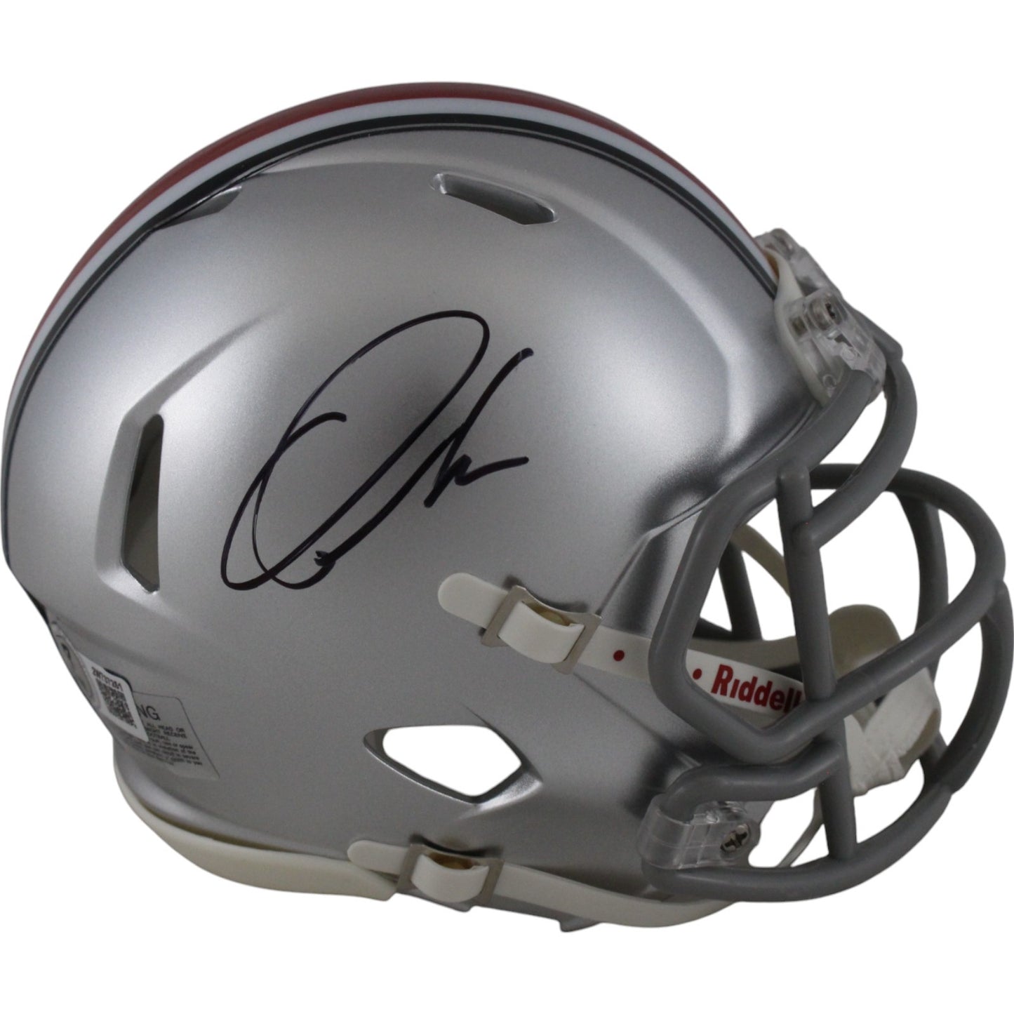 Quinshon Judkins Ohio State Buckeyes Autographed Speed Mini Helmet