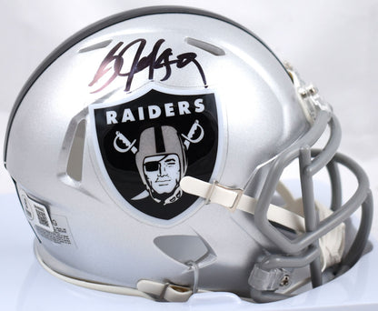 Bo Jackson Signed Las Vegas Raiders Speed Mini Helmet