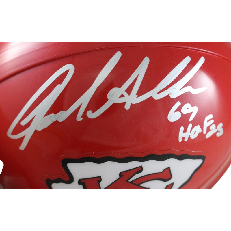 Jared Allen Autographed Kansas City Chiefs VSR4 Mini Helmet HOF Inscription