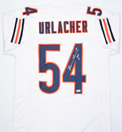 Brian Urlacher Signed Chicago Bears Custom White Jersey - HOF 2018