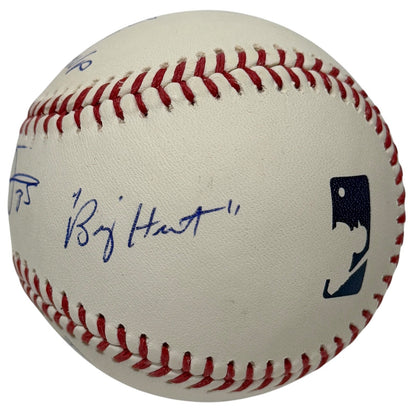 Frank Thomas Autographed ROMLB Baseball with 3 Stat Inscriptions (JSA COA)