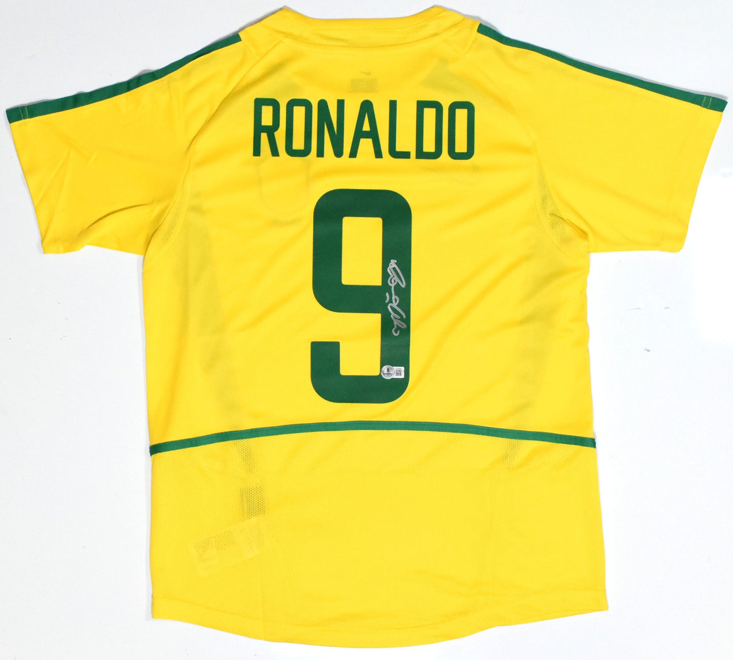 Ronaldo Signed Brazil National Team Home Jersey