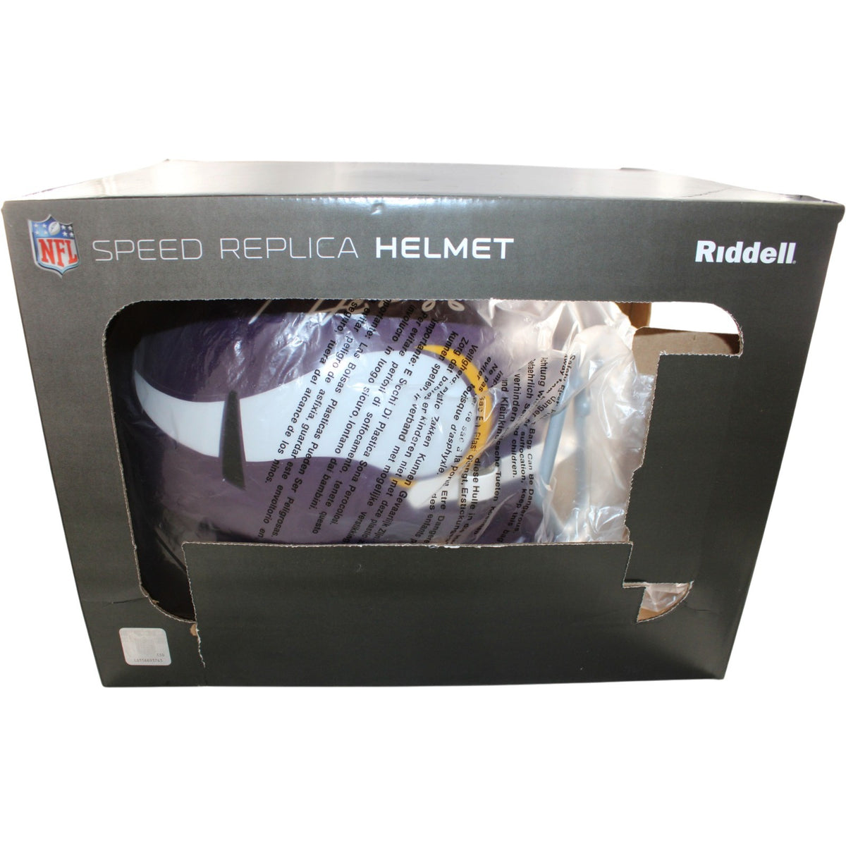Fran Tarkenton Signed Minnesota Vikings Throwback Replica Helmet