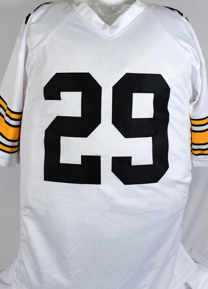 Barry Foster Signed Custom White Jersey "The NFL's Other Barry"