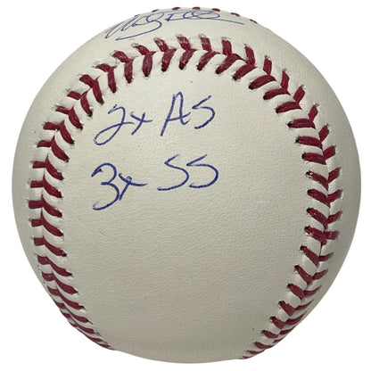 Mickey Tettleton Signed ROMLB Baseball with 2x AS & 3x SS BAS COA