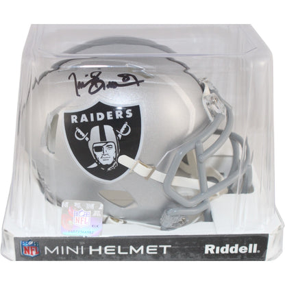Tim Brown Oakland Raiders Autographed Mini Helmet