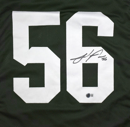 Julius Peppers Autographed Green Custom Jersey