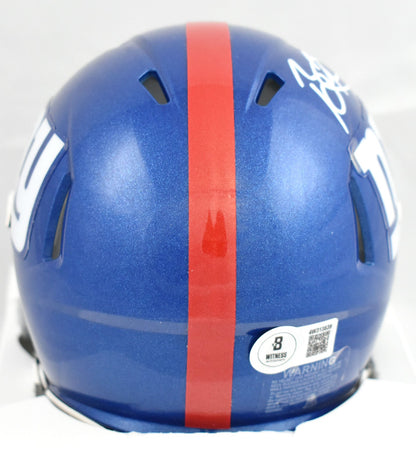 Brian Burns Autographed New York Giants Speed Mini Helmet
