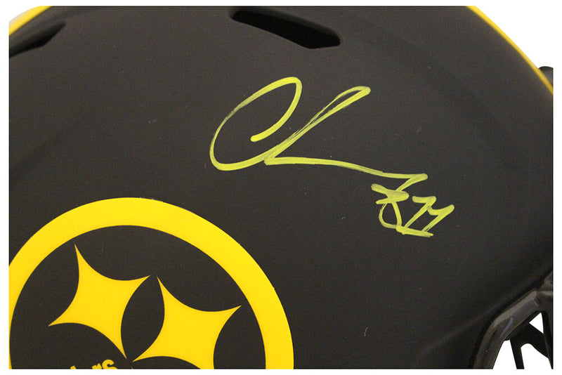 Chase Claypool Pittsburgh Steelers Autographed Full Size Eclipse Helmet
