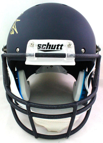 Chase Claypool Signed Notre Dame Blue Alternate Full Size Helmet