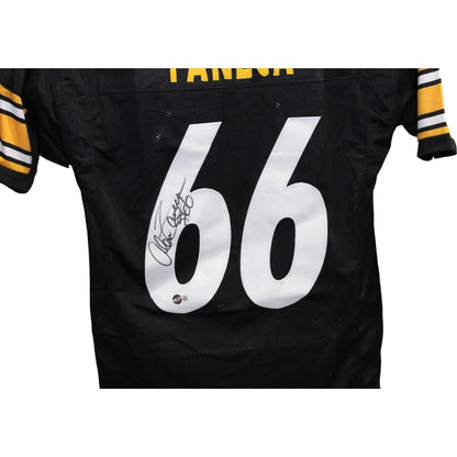 Alan Faneca Signed Pittsburgh Steelers Style Custom Football Jersey Beckett