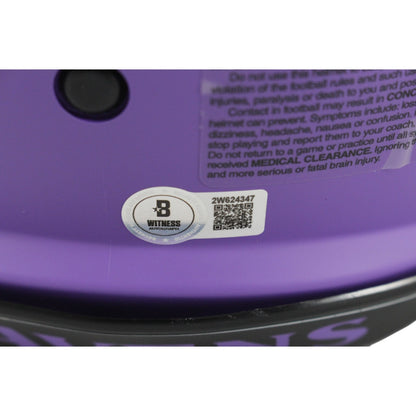 Ray Lewis Baltimore Ravens Full Size Rave Authentic Helmet Autographed