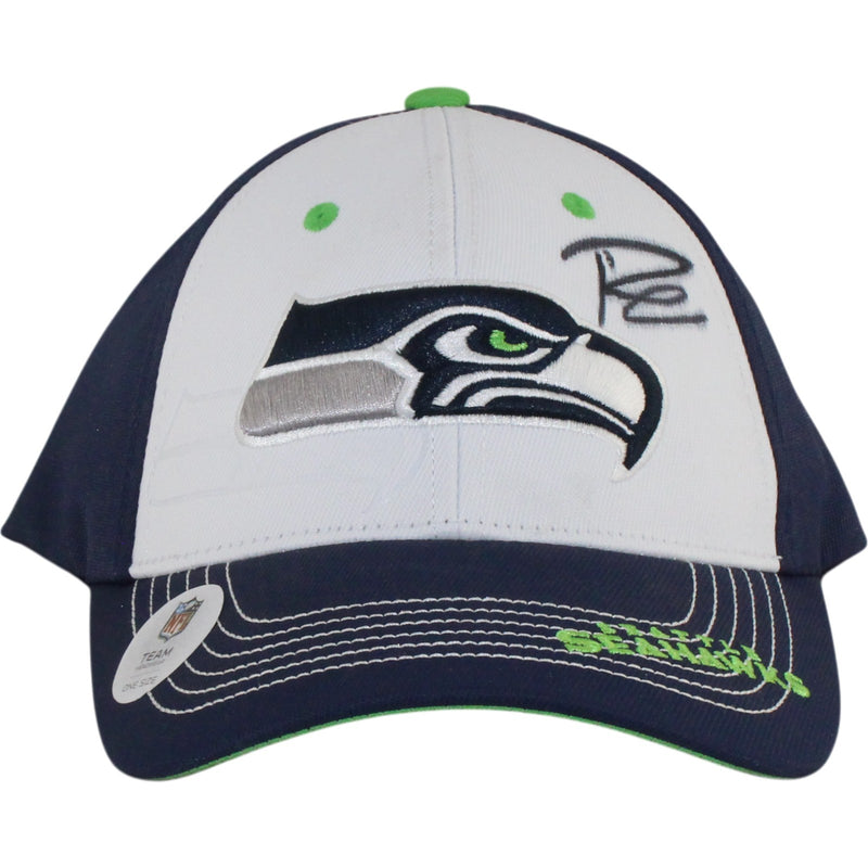 Russell Wilson Autographed Seattle Seahawks Hat (Beckett COA)