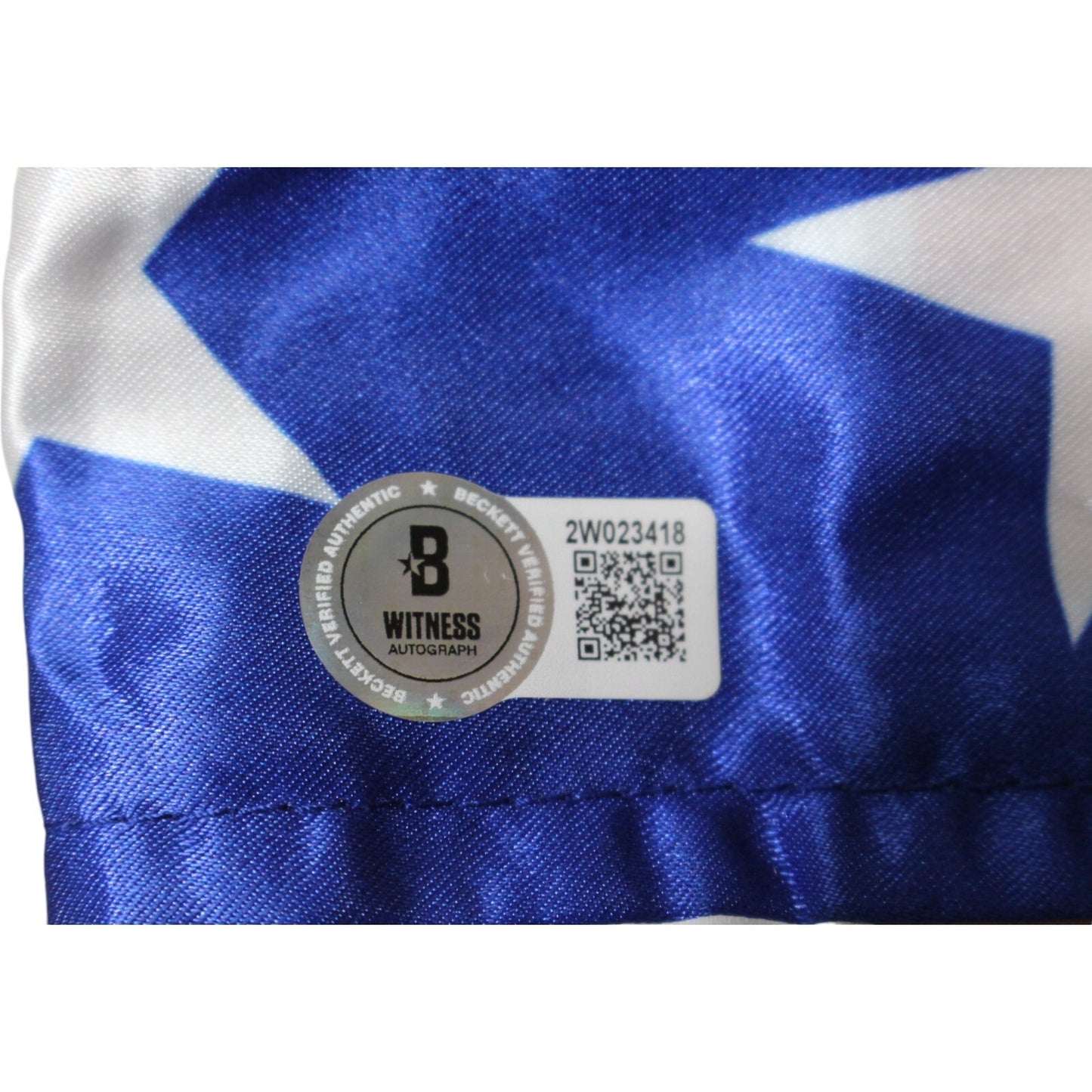 Michael B. Jordan Signed Creed USA Boxing Trunks (Beckett COA)
