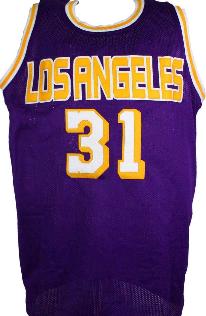 Kurt Rambis Autographed Los Angeles Lakers Style Purple Jersey