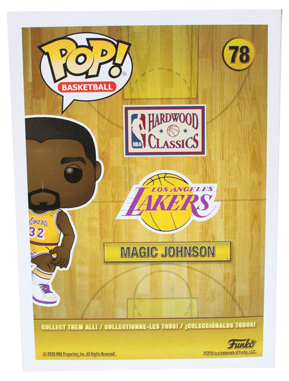 Magic Johnson Signed LA Lakers Funko Pop! #78 Beckett COA