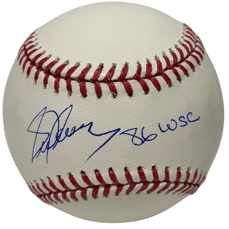 Sid Fernandez Signed MLB Baseball ("86 WSC" Inscription)
