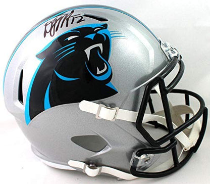 DJ Moore Signed Carolina Panthers Full Size Speed Helmet
