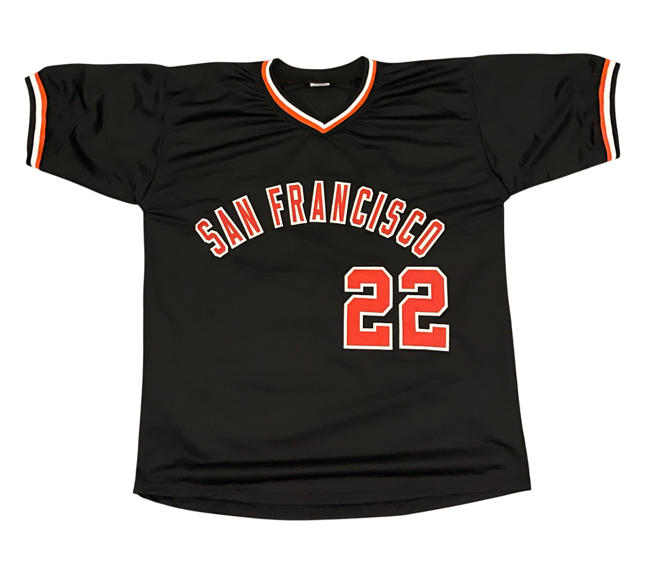 Jack Clark Signed San Francisco Giants Custom Jersey - 4 Inscriptions