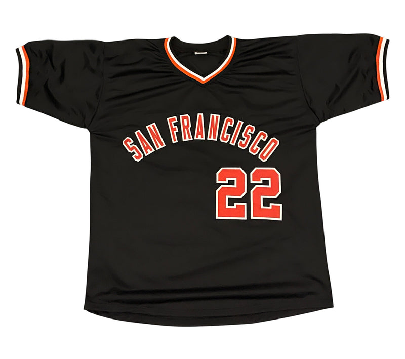 Jack Clark Signed San Francisco Giants Custom Jersey - 4 Inscriptions