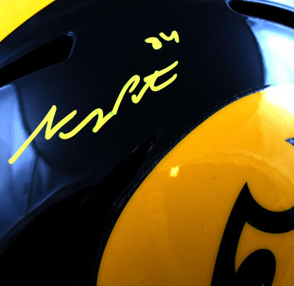 Sam LaPorta Signed Iowa Hawkeyes Full Size Speed Replica Helmet