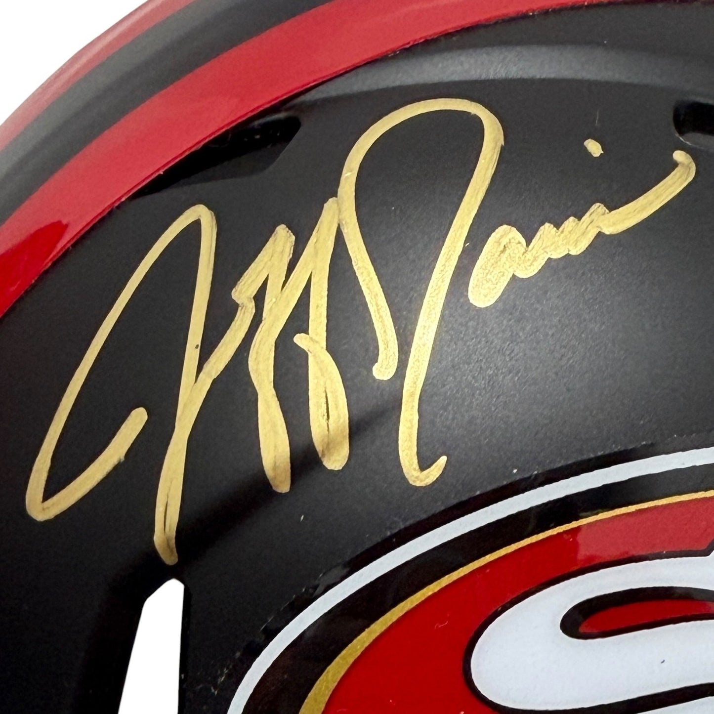 Jeff Garcia San Francisco 49ers Signed Rivalries Mini Helmet JSA