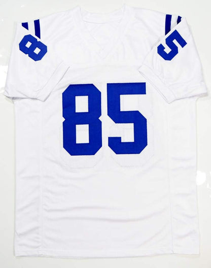 Eric Ebron Signed White Custom Football Jersey