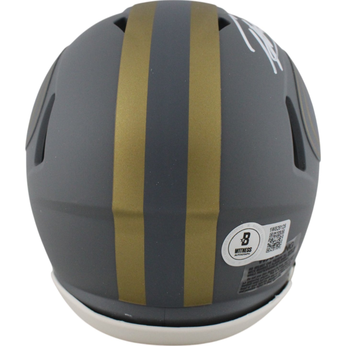 Patrick Willis San Francisco 49ers Signed Slate Mini Helmet