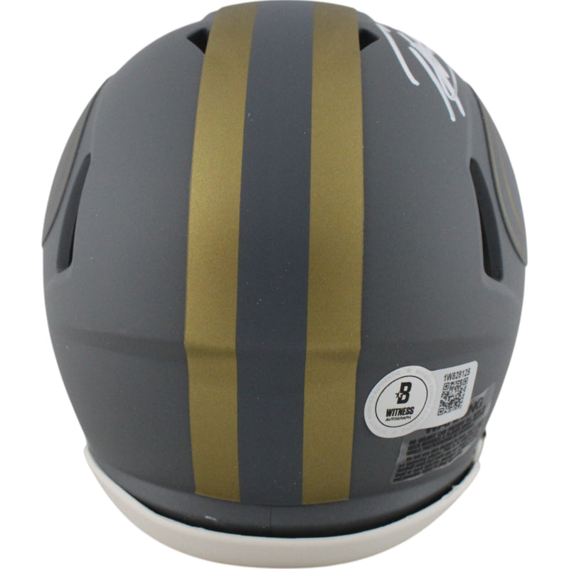 Patrick Willis San Francisco 49ers Signed Slate Mini Helmet