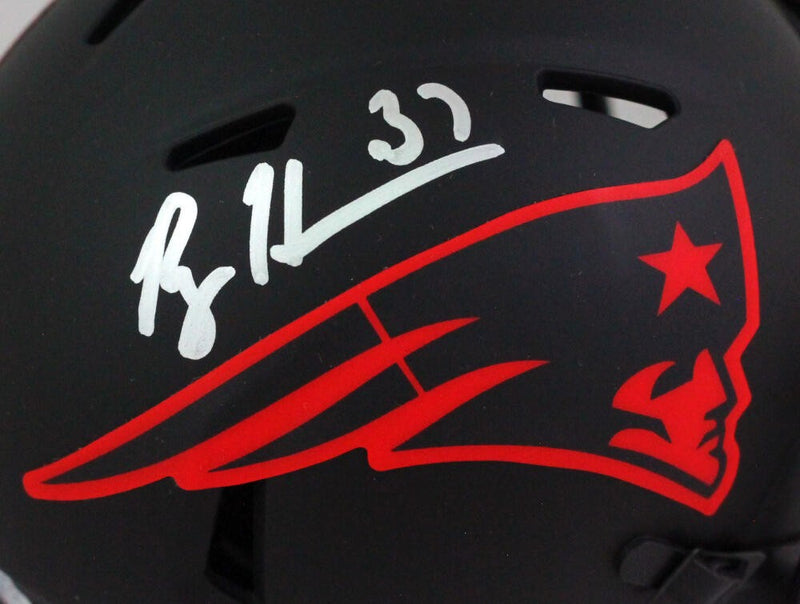 Rodney Harrison Signed New England Patriots Eclipse Mini Helmet