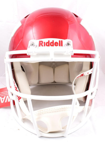JJ Watt Autographed Wisconsin Badgers Full Size Flash Speed Authentic Helmet