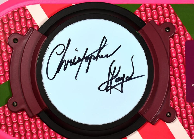 Michael J. Fox & Christopher Lloyd Signed Back to the Future Hoverboard