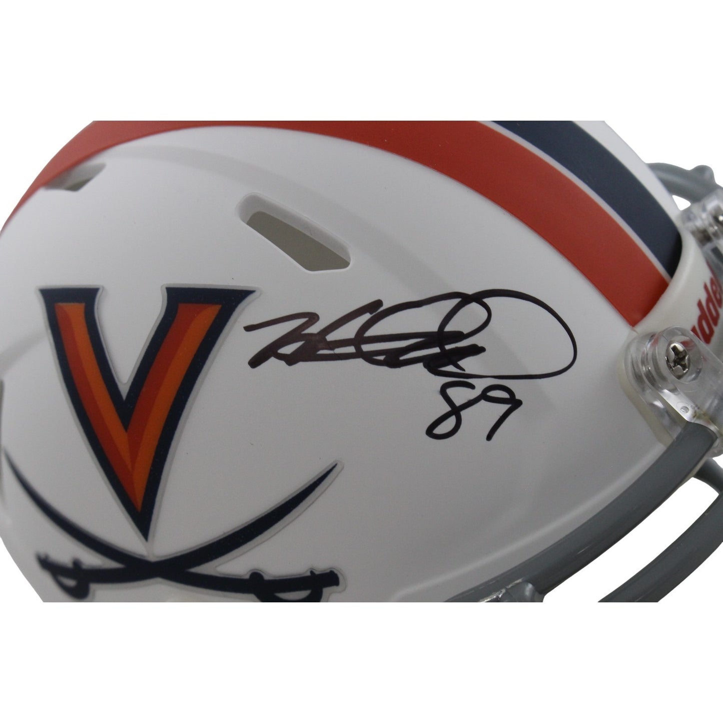 Heath Miller Virginia Cavaliers Autographed Mini Helmet