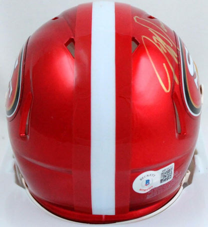 Jeff Garcia Signed San Francisco 49ers Flash Speed Mini Helmet