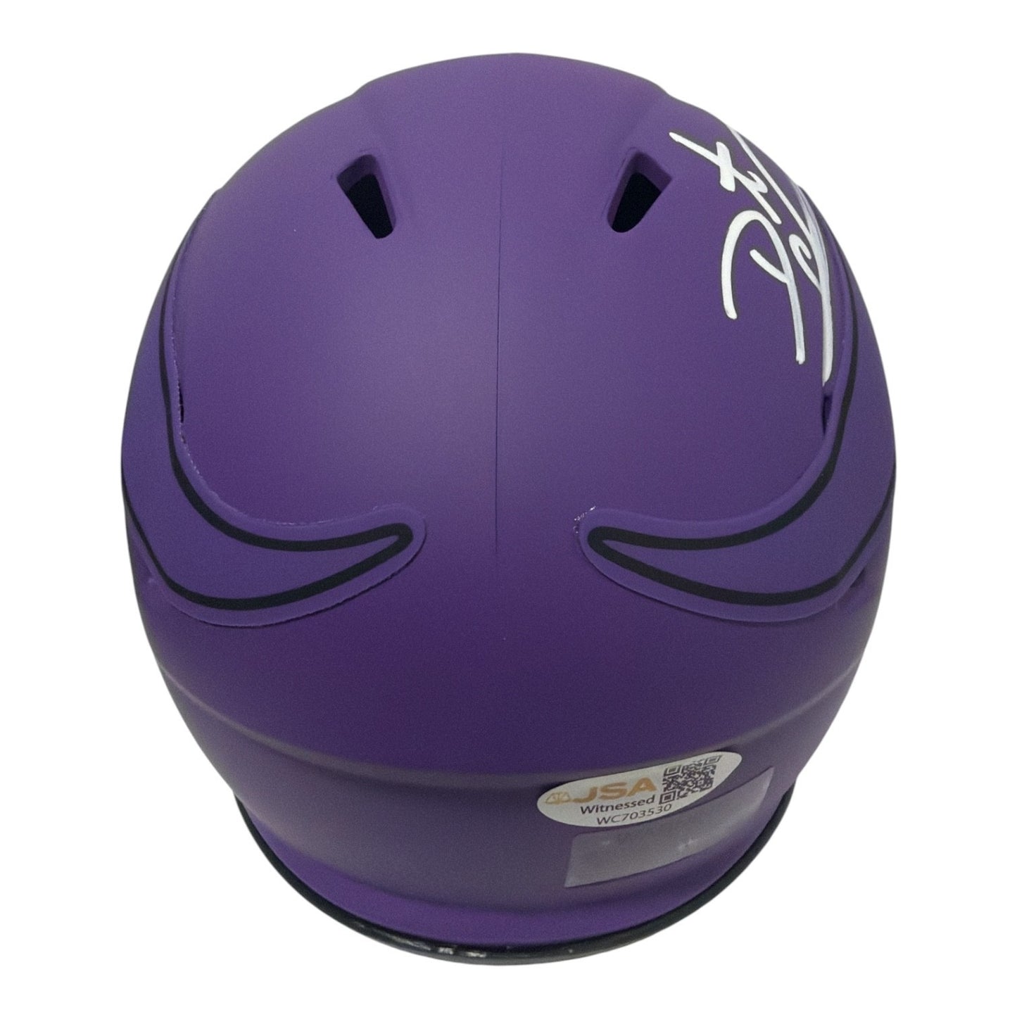 Daunte Culpepper Signed Minnesota Vikings Rave Mini Helmet