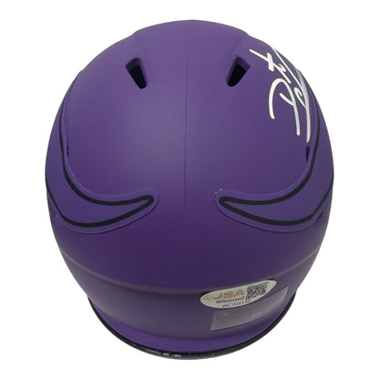 Daunte Culpepper Signed Minnesota Vikings Rave Mini Helmet