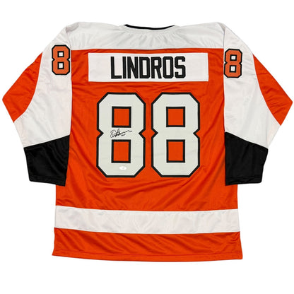 Eric Lindros Signed Philadelphia Flyers Custom Hockey Jersey